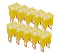 Gebildet 10pcs Square Auto Fuses 60A Tall Standard Profile Box Shaped Automotive Fuse for SUVs Cars Trucks Boats (Outside Insert Type)