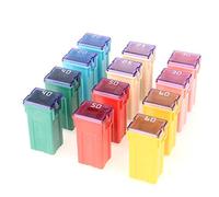 Gebildet 12pcs 12V-24V Automotive Tall Profile Jcase Box Shaped Assorted Fuse for Trucks,Cars and SUV,Boat(20A/25A/30A/40A/50A/60A,Each 2pcs)