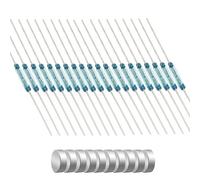 Gebildet 20pcs Mini Glass Reed Switch Reed Contact Normally Open (N/O) Magnetic Induction Switch (2mm×10mm) with 10pcs Multi-Use Magnetic Sheet