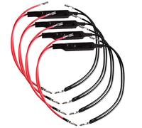 Gebildet 4PCS Motorcycle Resistor 10W10Ω Adaptor Flash Fix Error LED for Motorcycle Motorbike 12V Motorbike Turn Signal Indicator Resistor (Y-061)