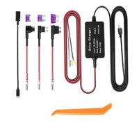 Gebildet Dash Cam Hardwire Kit 12V-24V to 5V with Low Voltage Protection 10.49ft Dash Cam Charger Power Cord for Dashcam GPS Power Supply Radar Detectors and More