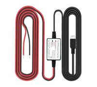 Gebildet Dash Cam Hardwire Kit, Micro USB Port, DC 12V - 24V to 5V/2.5A Max Car Charger Cable kit with Fuse, Low Voltage Protection for Dash Cam Cameras