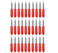 Gebildet Explore Air 2, Explore Air 3, Maker, Maker 3, 30pcs 45° Replacement Blades for Explore Air, Expression for Vinyl Cutting Machines(Red Cap)