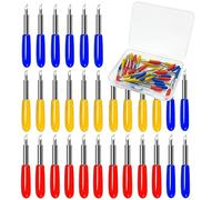Gebildet Replacement Blades for Cricut Explore Air, Maker, Expression Vinyl Cutting Machines (30pcs, Multi-Colored)