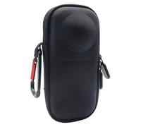 Gebrazy Case for Insta360 X4 Camera, Bag for Insta360 X5 X4 Carry Bag for Insta360 Accessories, Water-Repellent Portable Storage Bag Lens Protective Case with Wrist Strap Carabiner