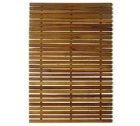 Gecheer 3 Pack Acacia Hardwood Bath Mats - Weather-Resistant, Non-Slip, 80x50 cm Model271769