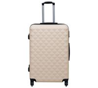 Gecheer ABS Hardshell Trolley Suitcase with Security Lock - Gold, 48x28x71 cm, Ideal for Business Trips and Holidays Model92426