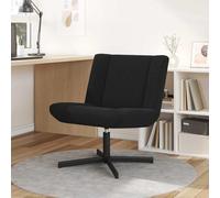 Gecheer Accent Chair Black Fabric, Metal Medium Swivel Accent Chair swivel chair Model42007338