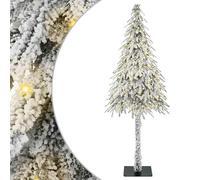 Gecheer Artificial Christmas Tree White 210 cm PE Christmas tree decorate Model3396238