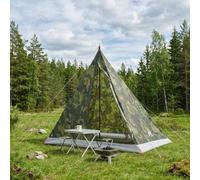 Gecheer Backpacking Tent 2-Person Camouflage 185T Polyester PU Coating All-Season Water-Resistant Lightweight Portable Camping Shelter with Guylines Stakes Carry Bag 225x130x142cm 42019358
