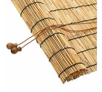 Gecheer Bamboo Roller Blind Natural Color Custom Size Light Filtering UV Resistant for Living Room Bedroom Kitchen 42034651