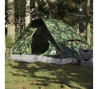 Gecheer Camping Tent Dome with Detachable Rainfly, 2 Person Capacity, Camouflage, 185T Polyester, Easy Setup Model4009641