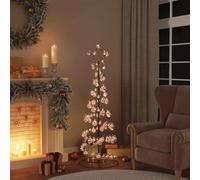 Gecheer Christmas Baubles 100 pcs Pink Ø3/4/6 cm Christmas decorations Model4100006
