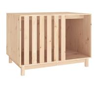 Gecheer Dog House 100x70x72 cm Solid Wood Pine Dog House Model822491