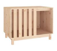 Gecheer Dog House 90x60x67 cm Solid Wood Pine Dog House Model822486