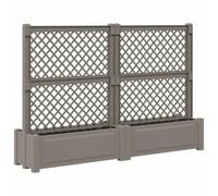 Gecheer Durable Polypropylene Planter + Dual-Sided Planting + Versatile Garden Solution + Patio/Yard/Garden 42041732