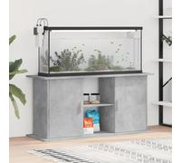 Gecheer Engineered Wood Aquarium Stand - Stable Support, Moisture Resistant, 121x41x58 cm - Concrete Grey Model833619