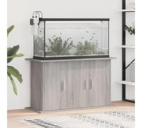 Gecheer Engineered Wood Aquarium Stand with Storage - Grey Sonoma, 101x41x58 cm Model833637