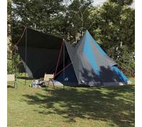 Gecheer Family Tipi Tent Folding Blue and Grey 510 x 690 x 330 cm tent Model42000985