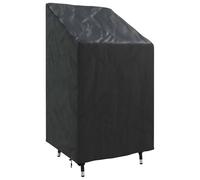 Gecheer Garden Chair Cover Black Oxford Outdoor Furniture Protector, Waterproof UV Resistant 70x70x125cm Model4105972
