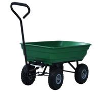 Gecheer Garden Tipping Hand Cart 300 kg 75L Green tool Model145507