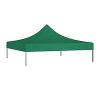 Gecheer Gazebo Top Cover Party Tent Roof Outdoor Patio Canopy Cover Replacement Gazebo Pavilion Roof UV- and Weather Resistant Sunshade 2x2 m Green 270 g/m²