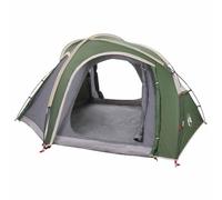 Gecheer Green Trekking Tent with Rainfly Water-Resistant 3-Person 185T Polyester with PU Coating 7.36㎡ for Small Group Trekking 42042218