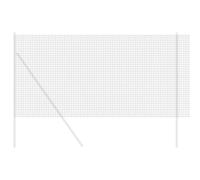 Gecheer Grey PVC Coated Cylindrical Metal Fence Panel Roll, 5000x100x0.09 cm, Outdoor Use, No Assembly Required Model42005252