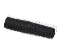 Gecheer Hexagon Fence Grey 0,5x100 m Steel Garden Decoration Fence
