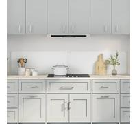 Gecheer Kitchen Backsplash 2 pcs Transparent 100 x 40 cm Tempered Glass splash guard Model3415431