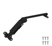 Gecheer Lid Support Hinge 12 pcs Black 192 x 32 x 50 mm Steel Furniture Hinges 864841