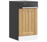 Gecheer Lucca Dishwasher Panel - Engineered Wood, Artisan Oak, 45 x 1.5 x 67 cm, Protects Dishwasher, Easy Maintenance Model853896