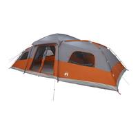 Gecheer Modern 18-Person Family Tent 185T Polyester & PU Coating Spacious 22.04㎡ Three-Room Shelter for Group Camping 42042236