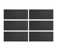 Gecheer Modern Garden Vibe Rectangular Stepping Stone - UV-Resistant Rubber, Slip-Resistant, 60.5 x 25 x 2 cm, Ideal for Outdoor Paths and Spaces Model42030078