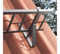 Gecheer Modern Roof Snow Guard - Steel Construction, Rectangular Shape, Weather Resistant Coating, Ideal for Winter Storm Areas Model42028449