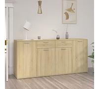 Gecheer Modern Sideboard Cabinet with Generous Storage & Effortless Assembly - Ideal for Home Organization Model3074930
