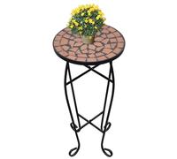 Gecheer Mosaic Side Table Plant Table Terracotta Model41127