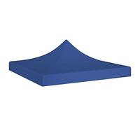 Gecheer Party Tent Roof Replacement Roof Tent Top Patio Canopy Gazebo Marquee Top Cover UV and Water Resistant for Garden Gazebo 2x2 m Blue 270 g/m²