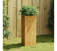 Gecheer Plant pot 40x34.5x75 cm Corten steel Lawn, garden Model824546