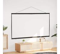 Gecheer Portable Projection Screen 100% Polyester Matte White Wall-Hanging Movie Screen for Home Theater Classroom Conference Room Presentations 4101031