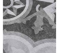 Gecheer Self-Adhesive PVC Flooring Planks Grey Pattern 30.5 x 61 cm 42046420