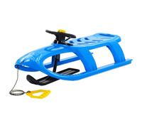 Gecheer Sledge with Wheel Blue 102.5x40x23 cm Polypropylene sled Model93724