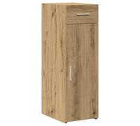 Gecheer Solid Oak Buffet Cabinet - Brown Rectangular Wood, 1 Door, Indoor Use, 30 x 42.5 x 93.5 cm Model868750