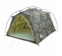 Gecheer Tunnel Tent 2-Person Camouflage 185T Polyester with PU Coating for All-Season Camping 42019364