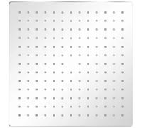 Gecheer vidaXL Square Rain Shower Head with 168 Nozzles, Stainless Steel, Wall/Ceiling Mountable - 30x30cm Model142161