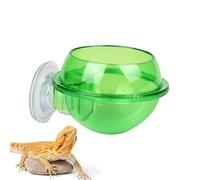 Gecko Feeder Ledge - Crested Food Bowl | Suction Food Bowls For Gecko, Lizard, Bearded Snakes, Dragon, Small Pet Supplies With Suction Cups, Small Supplied