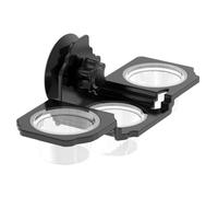 Gecko Food Dispenser | Reptile Container | Suction Cup for Terrarium, for Bearded Dragon, Chameleon, Turtle and Mygale