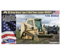 Gecko Models 1:35 US Army Light Type II Skid Steer Loader (M400T) Military Model Kit