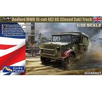Gecko Models 35GM0027 Bedford MWD 15-cwt 4x2 GS Truck 1:35 Plastic Model Kit