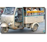 Gecko Models 35GM0111 60s-70s Vietnam Saigon Shuttle Tricar 1:35 Model Kit